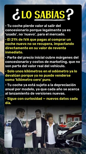 Tu Coche Pierde Valor un 20% al Salir del Concesionario