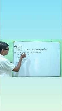 Trigonometry ISC class 11.#youtubeshorts #icseboard #maths