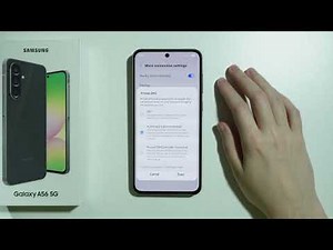 Samsung Galaxy A56 5G: How to Find Private DNS Settings (Set Up DNS Hostname)