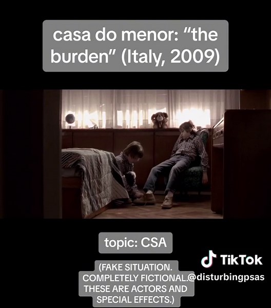 this one is incredibly sad #foryou #fyp #psa #psas #publicserviceannouncement #advertisment #publicinformation #publicinformationfilms #scarypsa #disturbingpsa #commercial #scarycommercial #foryoupage #xyzbca #italy #italia #csa #childabuseawareness #casadomenor