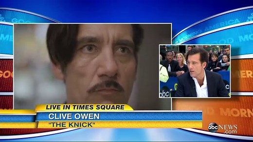 Clive Owen on Playing a Tortured Surgeon in 'The Knick'