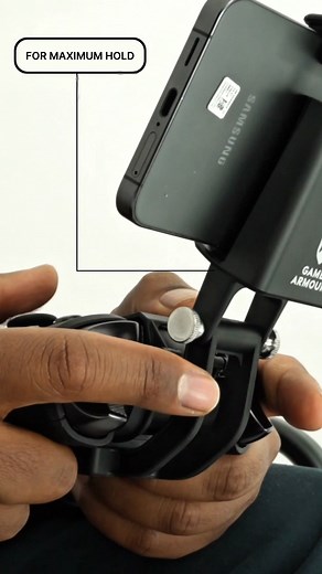 Console level gaming on your phone with our Mobile Mount: ✅ Made with premium grade materials ✅ Works on multiple controllers ✅ Full button and port access ✅ Keeps phone secure with or without case ✅ Phone clamp stretches to 110mm ⬇️ Reserve now to get an exclusive VIP discount when we launch | Game Armour | Facebook