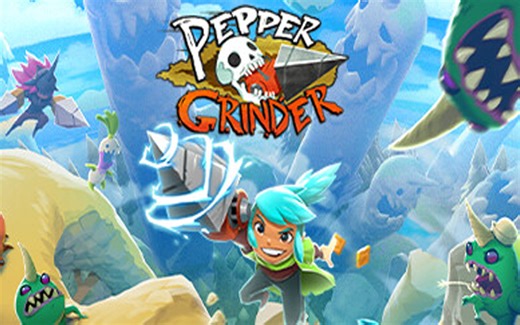 【4K】《电钻少女 Pepper Grinder》全流程 | 顶尖画质 | 海盗冒险之旅-Pepper Grinder_游戏热门视频