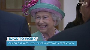 Queen Elizabeth Meets with Justin Trudeau for First In-Person Engagement Since COVID Recovery
