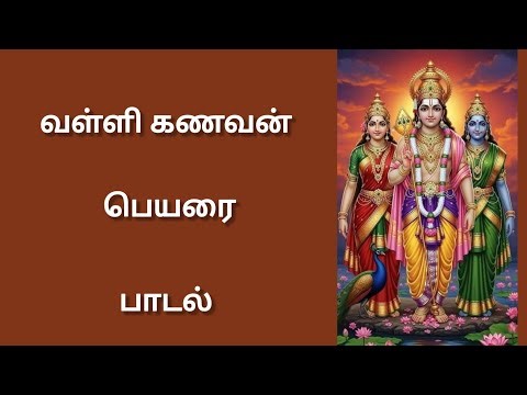 வள்ளி கணவன் பெயரை பாடல் #devotional#motivation#murugan#tamil#murugan#song