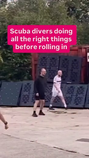 You have to watch to the end 🤣 #scubadiving | Rise & Dive With Nicole