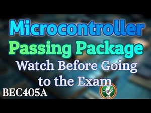 Microcontroller Passing Package 4th Sem ECE 2022 Scheme VTU BEC405A