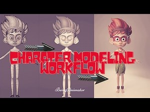 Creating Cartoon Characters: A 3D Modeling Workflow