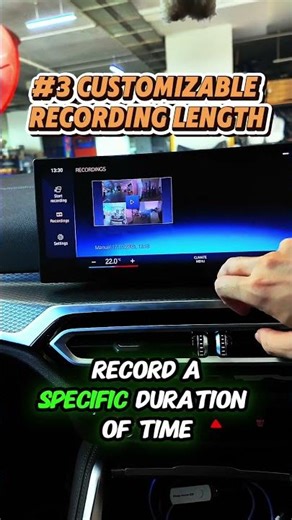 BMW I4 - Activate Drive Recorder Feature with 360 Camera Integration