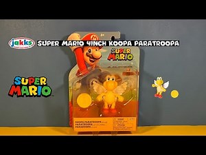 Unboxing Super Mario Koopa Paratroopa | Jakks Pacific 4inch Figure