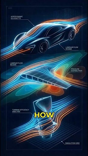 CFD How Computers Simulate Fluid Physics, Computational Fluid Mechanic #engineering
