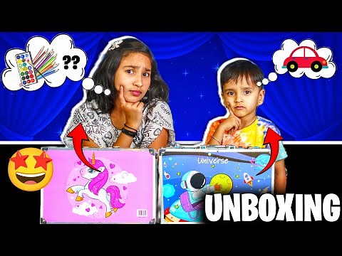 Art Supplies Unboxing! 🎨 ✨ Aluminum Case Art Kit Reveal | #learnwithpari