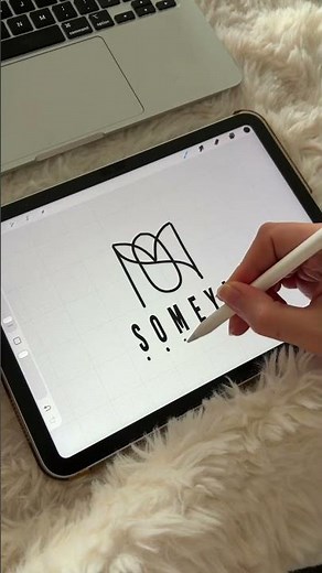 Create a Stunning Name Logo in Procreate: Tattoo Ideas & Letter Logo Design #Procreate #NameLogo