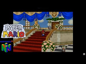 Nintendo 64 Gameplay - Paper Mario 64 (4K 60fps)