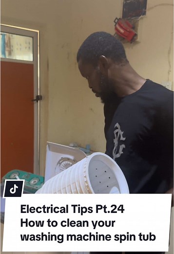 Clean Your Washing Machine Spin Tub Effectively