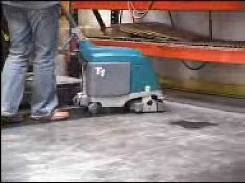 Tennant T1 Floor Scrubber Video from PowerVac