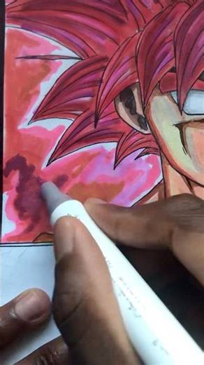 Drawing SUPER SAIYAN GOD GOKU VS SSB VS MUI VS SS4 Forms | Dragon Ball Super #infinityzart