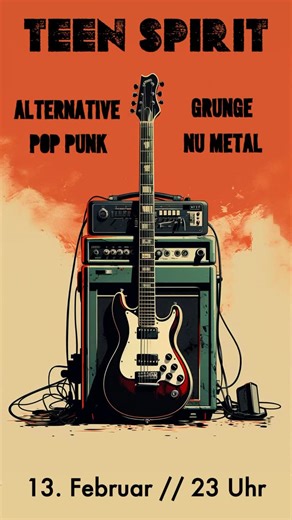 Die Trompete on Instagram: "TEEN SPIRIT ALTERNATIVE ROCK // POP PUNK // GRUNGE // NU METAL Freitag, 13. Februar // 23 Uhr Die Trompete Viktoriastraße 45 Bochum Eintritt: 8 Euro / Ermäßigt: 5 Euro Wir feiern zu allen Hits aus dem Alternativerock, mit denen wir aufgewachsen sind oder von unseren älteren Geschwistern kennen. Damals war die Musik noch gut. Mit: A Day To Remember, Alice in Chains, Alanis Morissette, Alien Ant Farm, Arctic Monkeys, Ash, Avril Lavigne, Babyshambles, Bad Religion, Beats