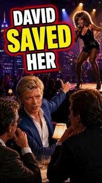 How David Bowie Saved Tina Turner’s Career 😳 #TinaTurner #DavidBowie