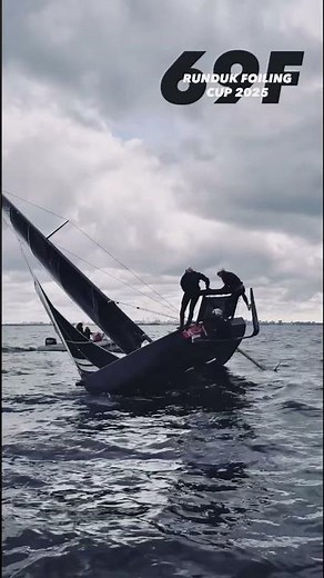 Гонки на фойловых лодках 69Ф. Runduk Foiling Cup 2025. 69F foiling boat racing. #парусныйспорт