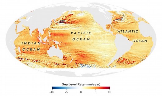 Taking a Measure of Sea Level Rise: Ocean Altimetry - NASA Science