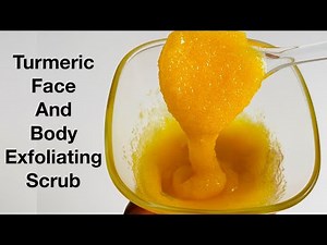 Turmeric Exfoliating Face And Body Scrub
