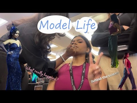 Modeling a Fashion Show | BTS, Fittings, Show Day & Final Look ✨