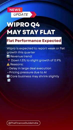 Wipro Q4 Results Preview 📊 | Growth Flat, Pressure Continues!