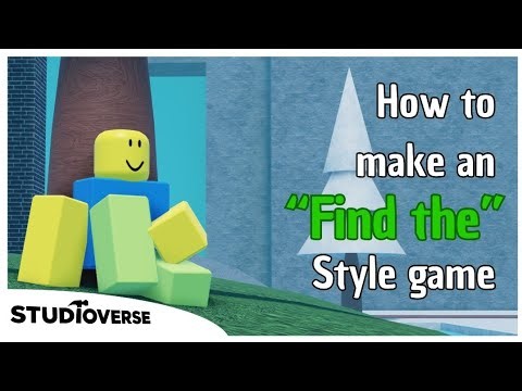How to make an “Find the _” style game. - Studioverse