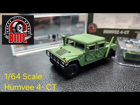 BM Creation 1/64 scale HUMVEE 4-CT OD Green