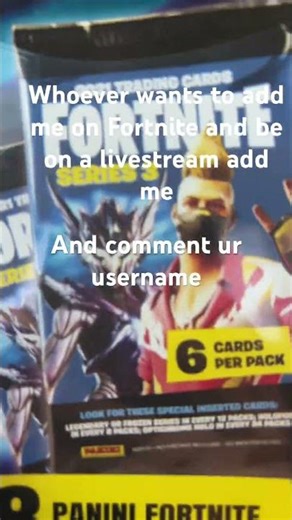 Play Fortnite with me?