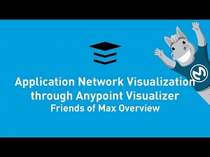 Application Network Visualization Through Anypoint Visualizer Overview | Friends of Max