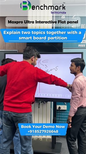 Interactive Flat Panel | Digital Board for Teaching | Smart Board Demo #Shorts