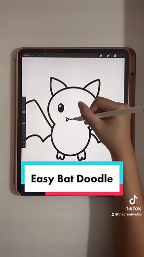 Name the Bat in the Comments | Easy Bat Doodle Tutorial
