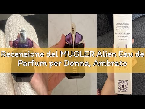 Recensione del MUGLER Alien Eau de Parfum per Donna, Ambrato, Legnoso e Floreale, Casherman, Ambra e