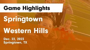 Springtown extends road winning streak to three