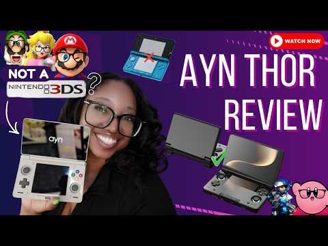 AYN THOR REVIEW with Unboxing, and Gameplay - is it a 3DS in 2026?