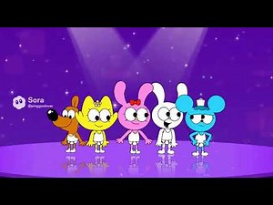 Doodle Toons looking cool in underwear