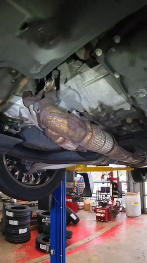 In the rust belt, almost every exhaust job or alignment requires the torch 🔥🥹 #nissan #rust #fire #mechanic #auto | Sparks Car