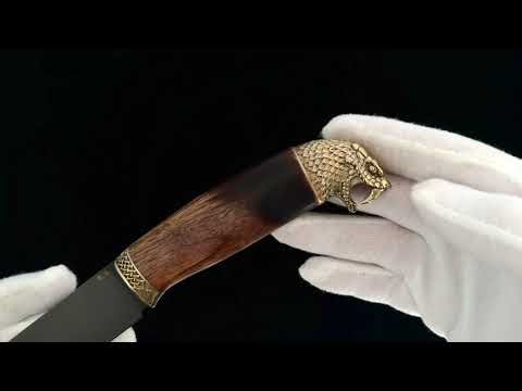 Python Author Handmade Art Knife — Collectible Sculptural Object