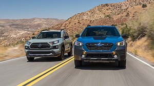 2022 Subaru Outback Wilderness vs. 2021 Toyota RAV4 TRD Off-Road: Campground Superstars