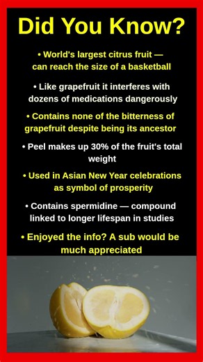 Shocking Facts About Pomelo That Will Blow Your Mind 🍊😱