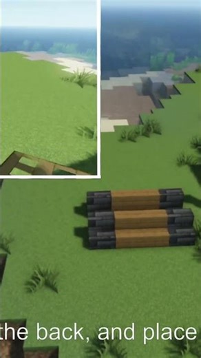 ​The Best Minecraft Survival Camp You Need! ⛺🔥 #Shorts #Minecraft #Build