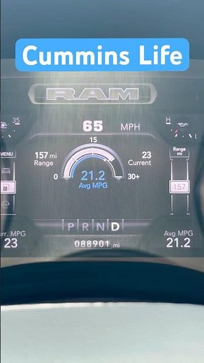 Cruisin’ in The Cummins | 21-23mpgs in my 5th Gen