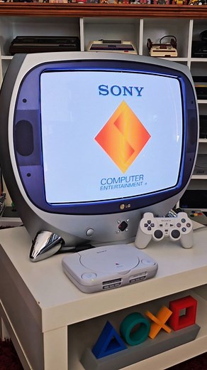 David Wellman | Sony PSOne start-up on the LG Netee Starting the week off right 😁👍 #psone #playstation #retrogaming #nostalgia #90s | Instagram