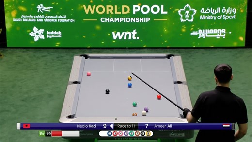 Insane jump. Insane 😮‍💨 #WNT #WorldPoolChampionship 🇸🇦 | Matchroom Pool
