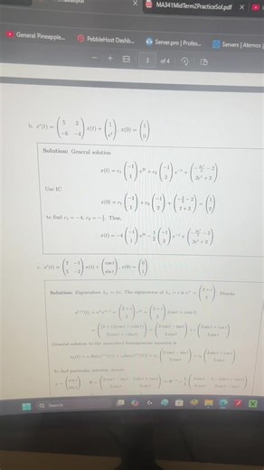 Understanding Differential Equations in College