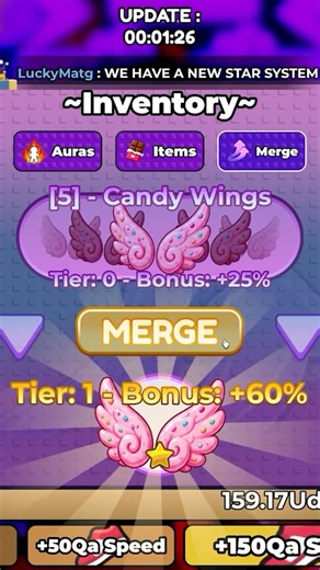 The Amazing Merging Update! 😍🔥 #Roblox