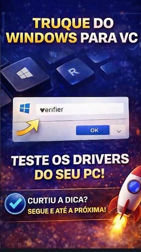 Truque do Windows para identificar problemas nos drivers do seu PC.