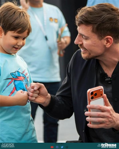 The kingdom just leveled up! Saudi Arabia, rapidly transforming under Vision 2030, now hosts Beast Land — a pop-up amusement park by YouTube sensation MrBeast. Families and teens are taking on epic obstacle challenges and competing for $530,000 in prizes — right in the heart of Riyadh Season! From no cinemas to global creators, the kingdom’s entertainment landscape has changed dramatically. 📷🎥 credits - @mrbeast 🔗 www.newsofbahrain.com #NewsofBahrain #News #Bahrain #NOBDigital | News Of Bahra